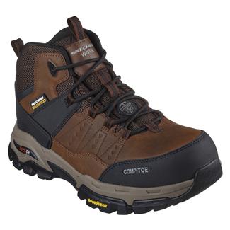 Composite Toe Skechers Men's Steel Toe Work Boots Skechers