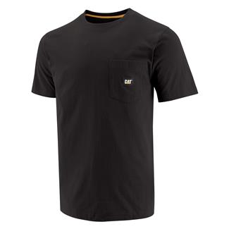 Men's CAT Label Pocket T-Shirt Black