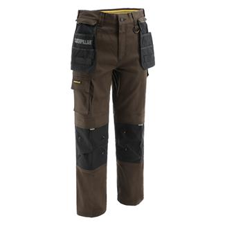 Men's CAT H2O Defender Pants Dark Earth / Black