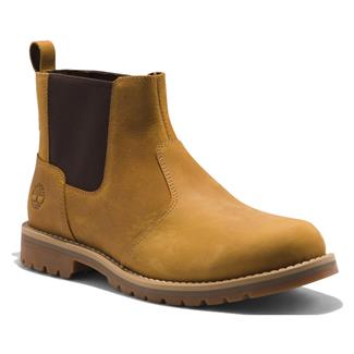 Men's Timberland Redwood Falls Chelsea Boots Wheat Full Grain