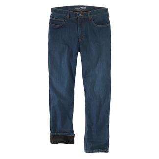 Men's Carhartt Fleece Lined 5 Pocket Jeans Rapids-Existing