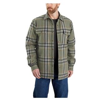 Men's Carhartt Flannel Sherpa Lined Shirt Basil