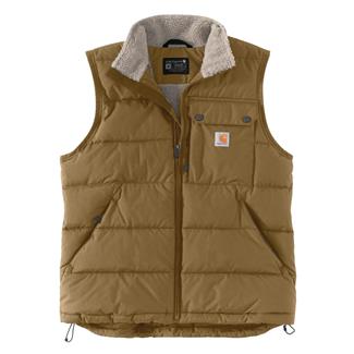 Men's Carhartt Montana Loose Fit Insulated Vest Oak Brown