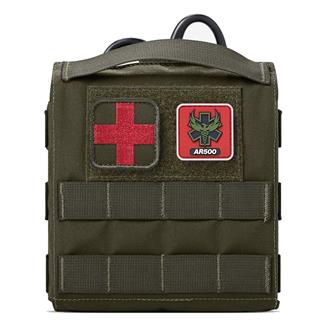 AR500 Armor Quick Detachment and Deployable IFAK Pouch Olive Drab