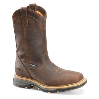 Men's Carolina 11" Actuator WorkFlex Waterproof Composite Toe Work Boots Brown