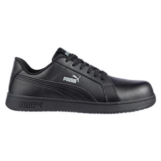 Men's Puma Safety Iconic Low Composite Toe Static Dissipative Black