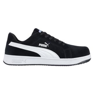 Women's Puma Safety Iconic Low Composite Toe EH Safe Black / White