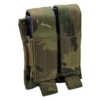 Shellback Tactical Double Pistol Mag Pouch MultiCam