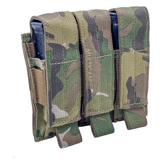 Shellback Tactical Triple Pistol Mag Pouch MultiCam