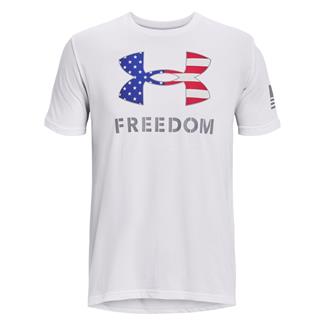 Men's Under Armour New Freedom Logo T-Shirt White