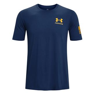 Men's Under Armour Freedom By Sea T-Shirt Blackout Navy
