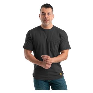 Men's Berne Workwear Performance Pocket T-Shirt Black