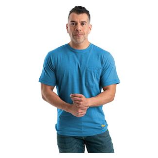Men's Berne Workwear Performance Pocket T-Shirt Riptide