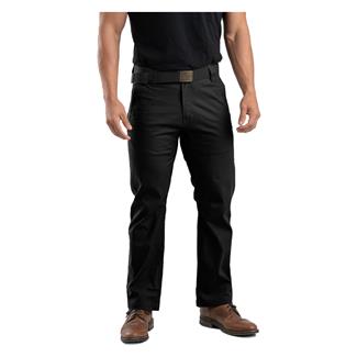 Men's Berne Workwear Highland Flex Ripstop Straight Leg Pants Black