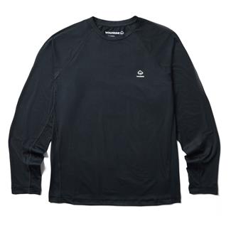 Men's Wolverine Sun-Stop Long Sleeve Crew Black