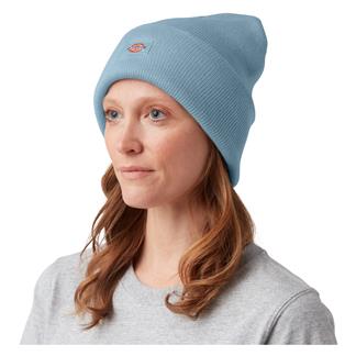 Dickies Acrylic Beanie Hat Clear Blue