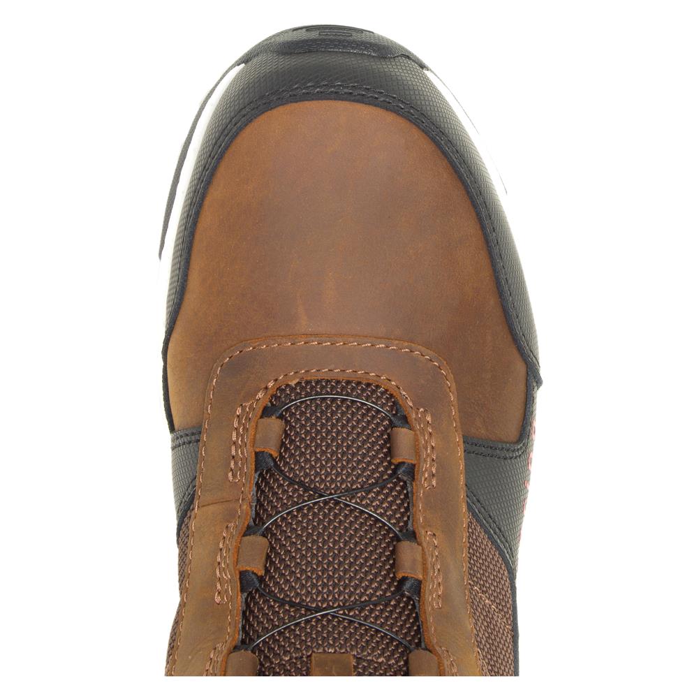 Wolverine Men's Harrison 6 Brown Work Boots - Size 11, Width 4E, Ankle-High Durability