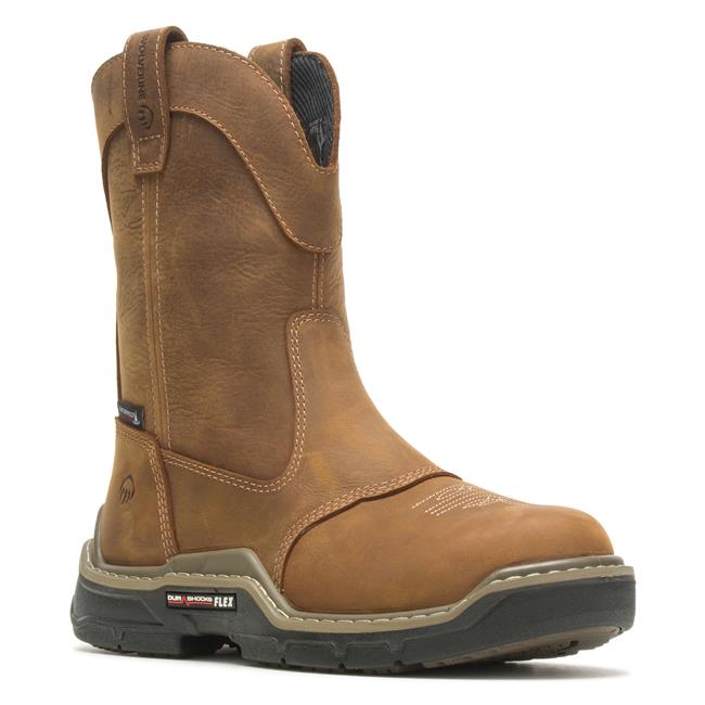 Men s Wolverine Raider Durashocks Western Composite Waterproof Toe Boots Work Boots Superstore WorkBoots