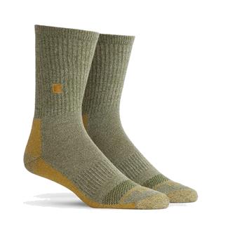 WORN Everyday Enhanced Crew Socks Green Bean