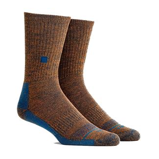 WORN Everyday Enhanced Crew Socks Rust Bucket