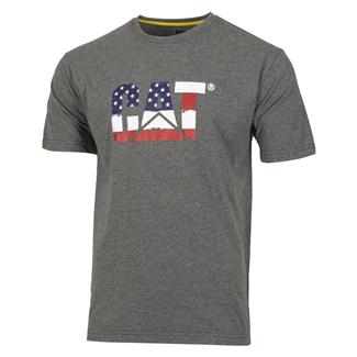 Men's CAT 4th of July T-Shirt Dark Heather Gray