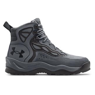 Men's Under Armour Charged Raider Mid Waterproof Boots Pitch Gray / Jet Gray-Black