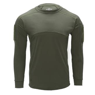 Men's TRU-SPEC 24-7 Series Long Sleeve OPS Tac T-Shirt Green OPS