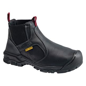 Men's Avenger Ripsaw Alloy Toe Waterproof Romeo Met Guard Boots Black