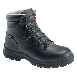 Men's Avenger 6" Builder EH Steel Toe Waterproof Boots Black