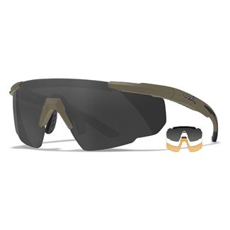 Wiley X Saber Advanced Matte Tan (frame) - Rust Gray (lens)