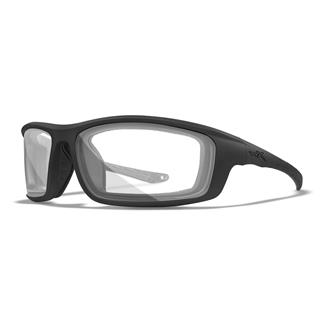 Wiley X Grid Matte Black (frame) - Polarized Clear (lens)