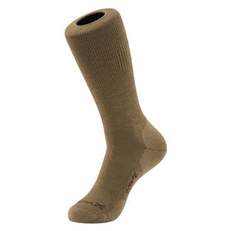 Men's Vertx VaporCore 10" Extra Light Crew Socks Dark Earth