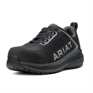 Women's Ariat Outpace Composite Toe Black / Charcoal