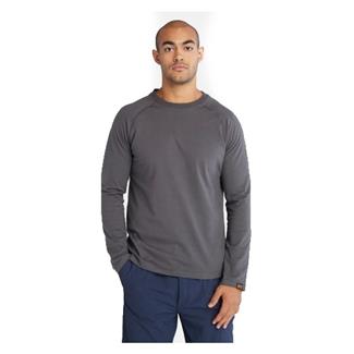 Men's Timberland PRO Core Reflective Pro Logo Long-Sleeve T-Shirt Asphalt