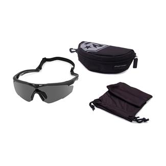 Revision Military StingerHawk Eyewear System - Basic Kit Black (frame) - Smoke Lens