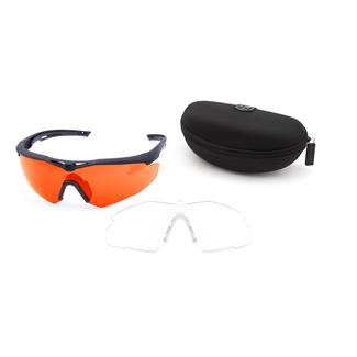 Revision Military StingerHawk Eyewear - Essential Laser Kit Black (frame) - FT-2 / Clear (lens)