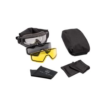 Revision Military SnowHawk Deluxe Kit - Goggle Only Black (frame) - Yellow / Clear / Smoke (lens)