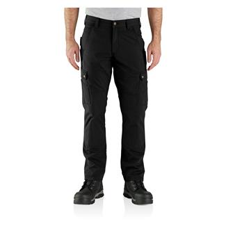 Men's Carhartt Rugged Flex Relaxed Fit Ripstop Cargo Work Pants Black