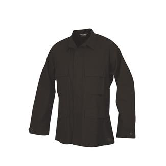 Men's TRU-SPEC Cotton Ripstop BDU Coat Black