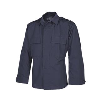 Men's TRU-SPEC Poly / Cotton Ripstop Long Sleeve Tactical Shirt Navy