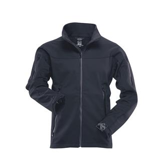 Men's TRU-SPEC 24-7 Series Tactical Softshell Jacket Without Sleeve Loop Black
