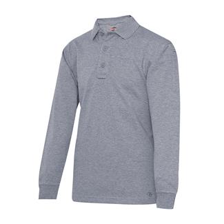 Men's TRU-SPEC 24-7 Series Original Long Sleeve Polo Heather Gray