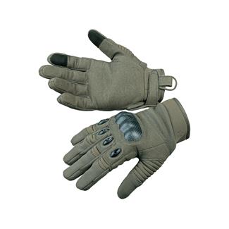Men's 5ive Star Gear Tactical Hard Knuckle Gloves Ranger Green