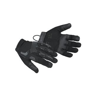 Men's 5ive Star Gear Impact Rubber Knuckle Gloves Black