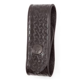 Gould & Goodrich Handcuff Strap Black Basket Weave