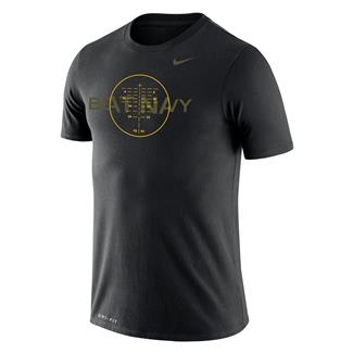 Men's NIKE Beat Navy T-Shirt Black