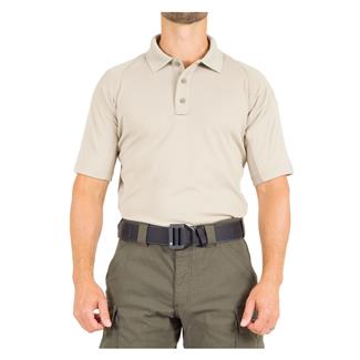 Men's First Tactical Performance Polo Silver Tan
