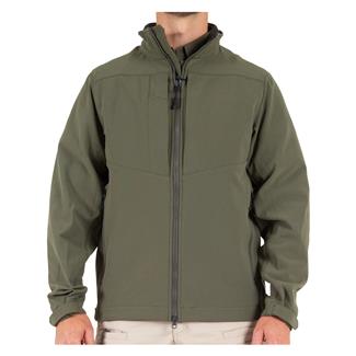 Men's First Tactical Tactix Softshell Jacket (Parka Length) OD Green