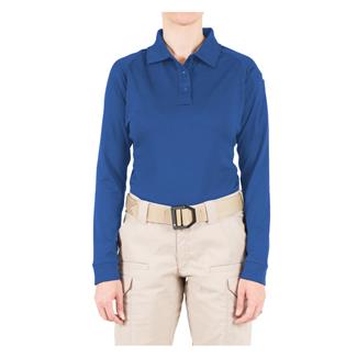Women's First Tactical Long Sleeve Performance Polo Academy Blue