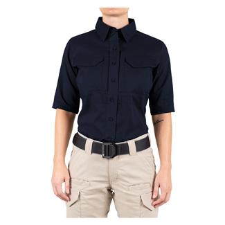 Women's First Tactical V2 Tactical Short Sleeve Shirt Midnight Navy